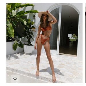 Somerfield Swim WANDA BOTTOM - SUNBURNT Medium